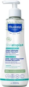 Mustela Stelatopia Lipid Replenishing Cream for Eczema-Prone Skin