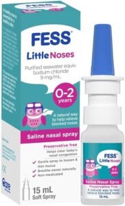 Fess Little Noses Saline Nasal Spray – Save 32% Down to $8.76