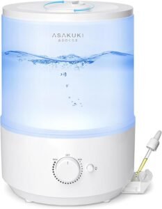 38% Off ASAKUKI Humidifier & Diffuser with Auto-Shut Off at Amazon AU