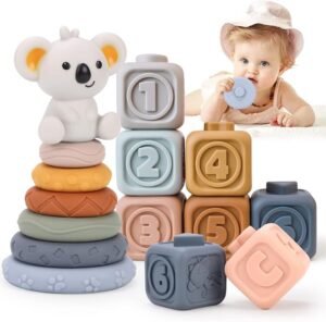 KaeKid Montessori Stacking Rings for Babies – Now $25.49, Save $4.50