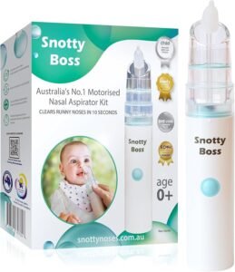 The Snotty Boss – Electric Nasal Aspirator for Babies