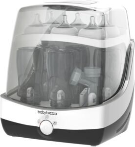 Baby Brezza One Minute Bottle Sterilizer for Busy Parents