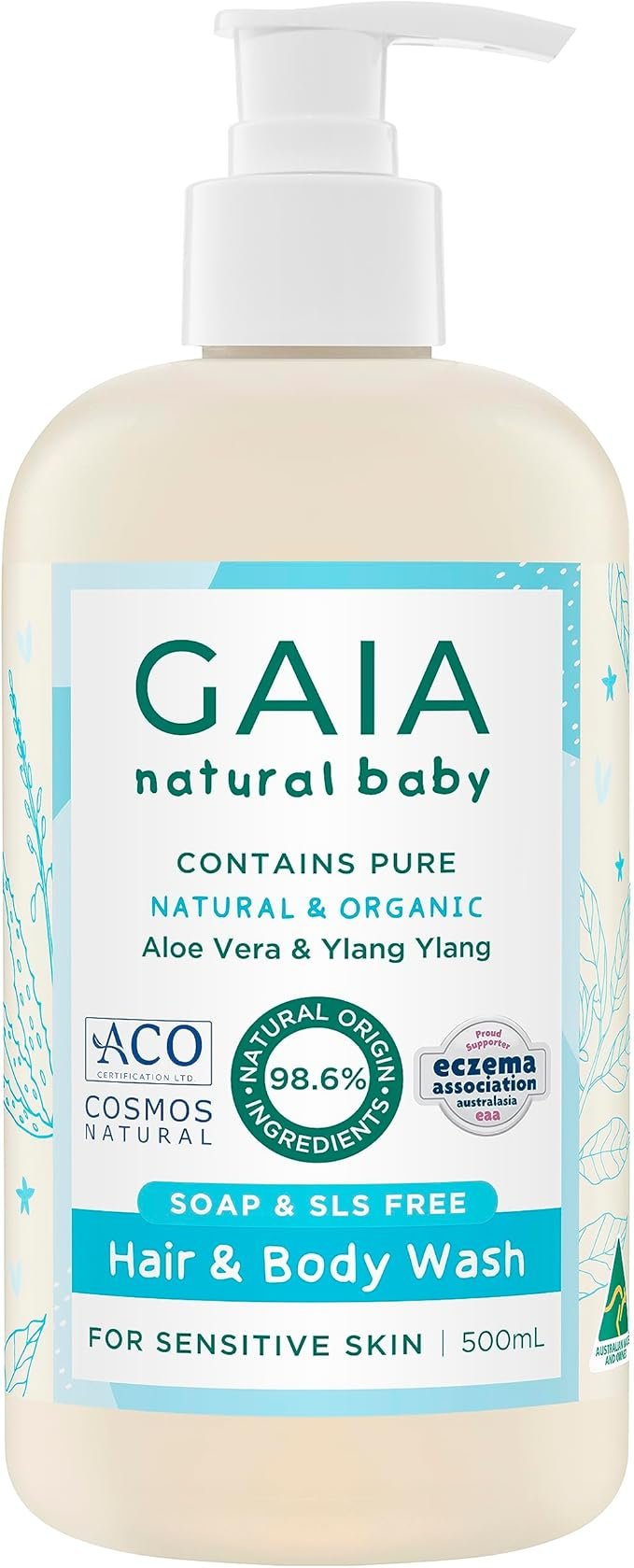 GAIA Sensitive Skin Baby Wash Chamomile
