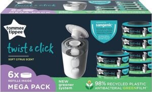 Tommee Tippee Nappy Disposal System with Cassettes – Save $25