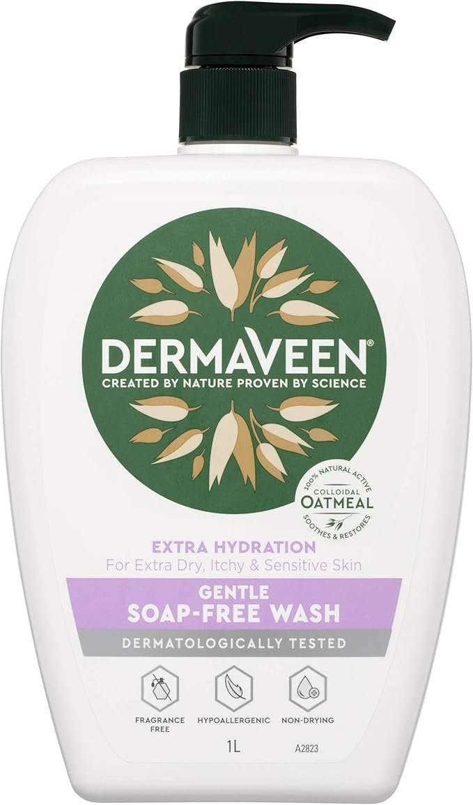DermaVeen Fragrance Free Hypoallergenic Baby Wash