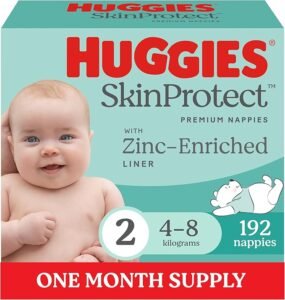 Huggies Ultimate Nappies Size 2 One Month Supply – Save $18.42
