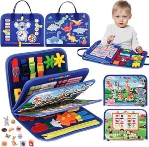 UltraCozy Montessori Busy Board for Preschool Learning at Home