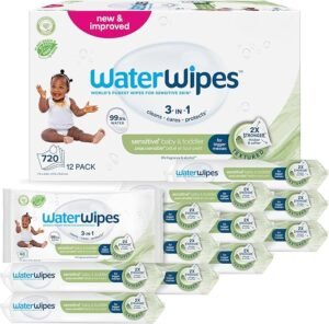 WaterWipes Biodegradable Textured Sensitive Baby Wipes