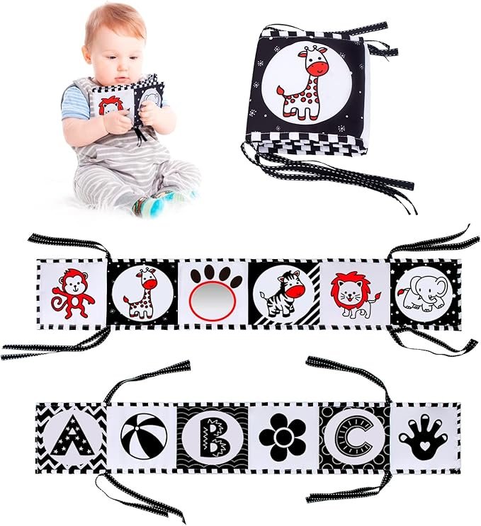 Jenilily Baby Contrast Mirror Sensory Toy for Newborns — 35% off at Amazon AU